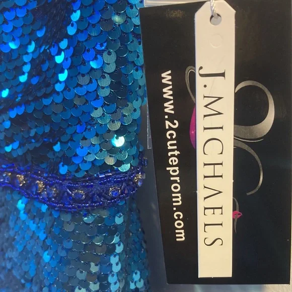 SUPER CUTE BY J.MICHAEL PROM GOWN NWT SIZE 8 GREAT PRICE!!! - Picture 14 of 17